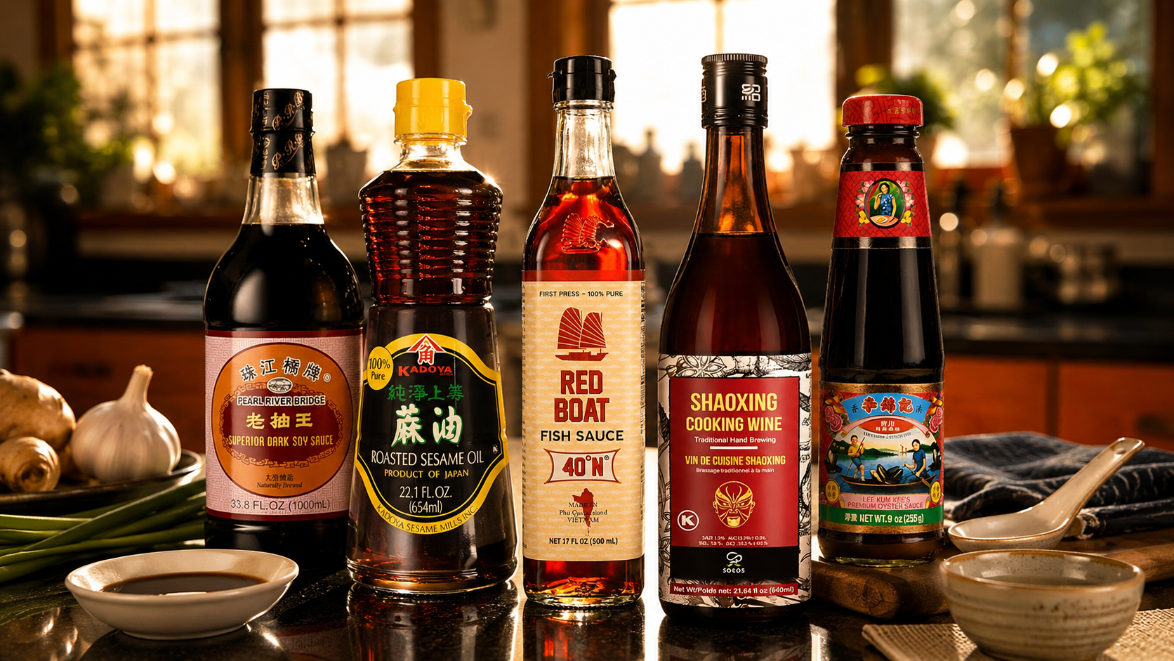 Asian Pantry Essentials for Wok Cooking: The 10 Ingredients That Cover 90% of Recipes