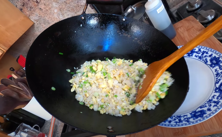Egg Fried Rice Done Three Ways